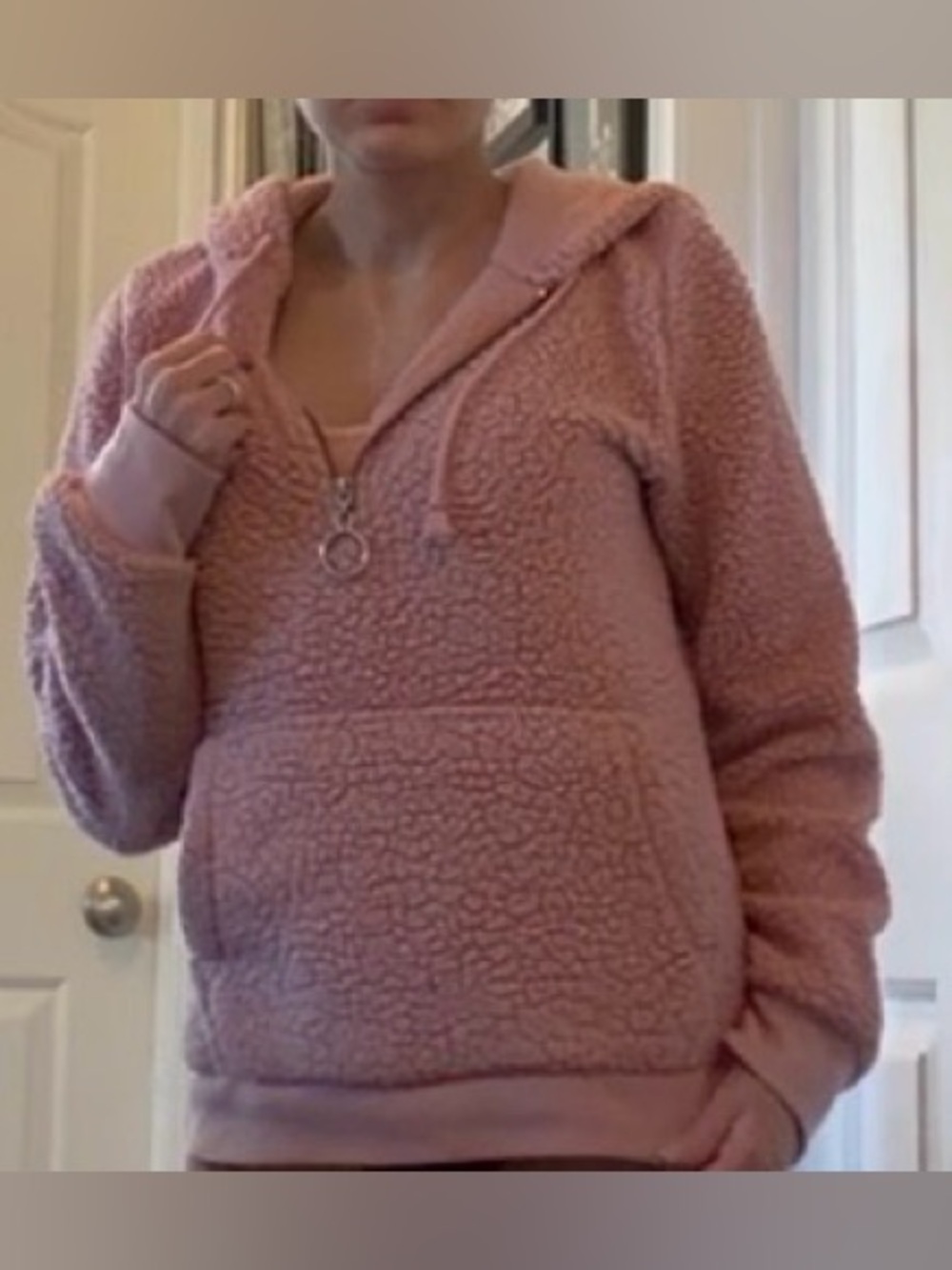 Derek Heart Pink medium sweater